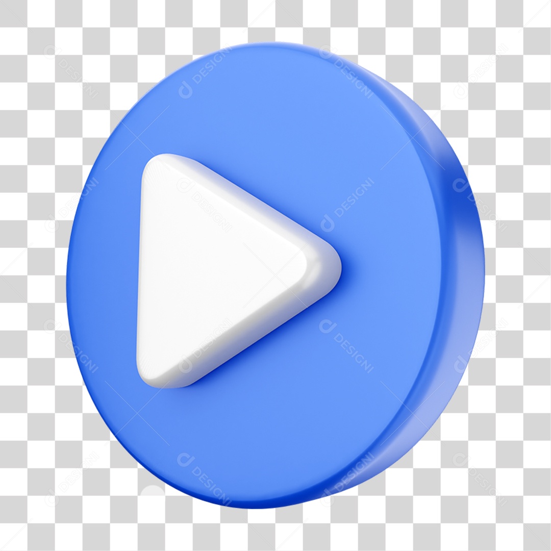 Elemento 3D Símbolo Para Composição PNG Transparente