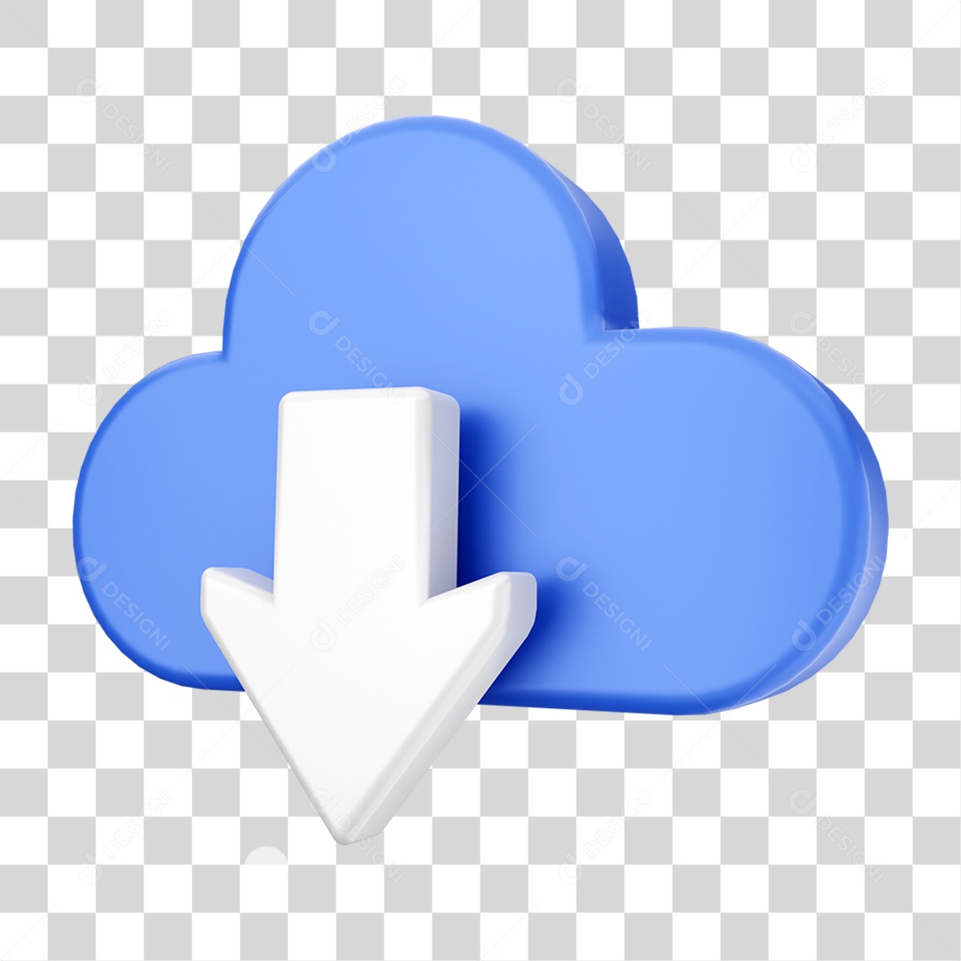 Elemento 3D Símbolo Para Composição PNG Transparente