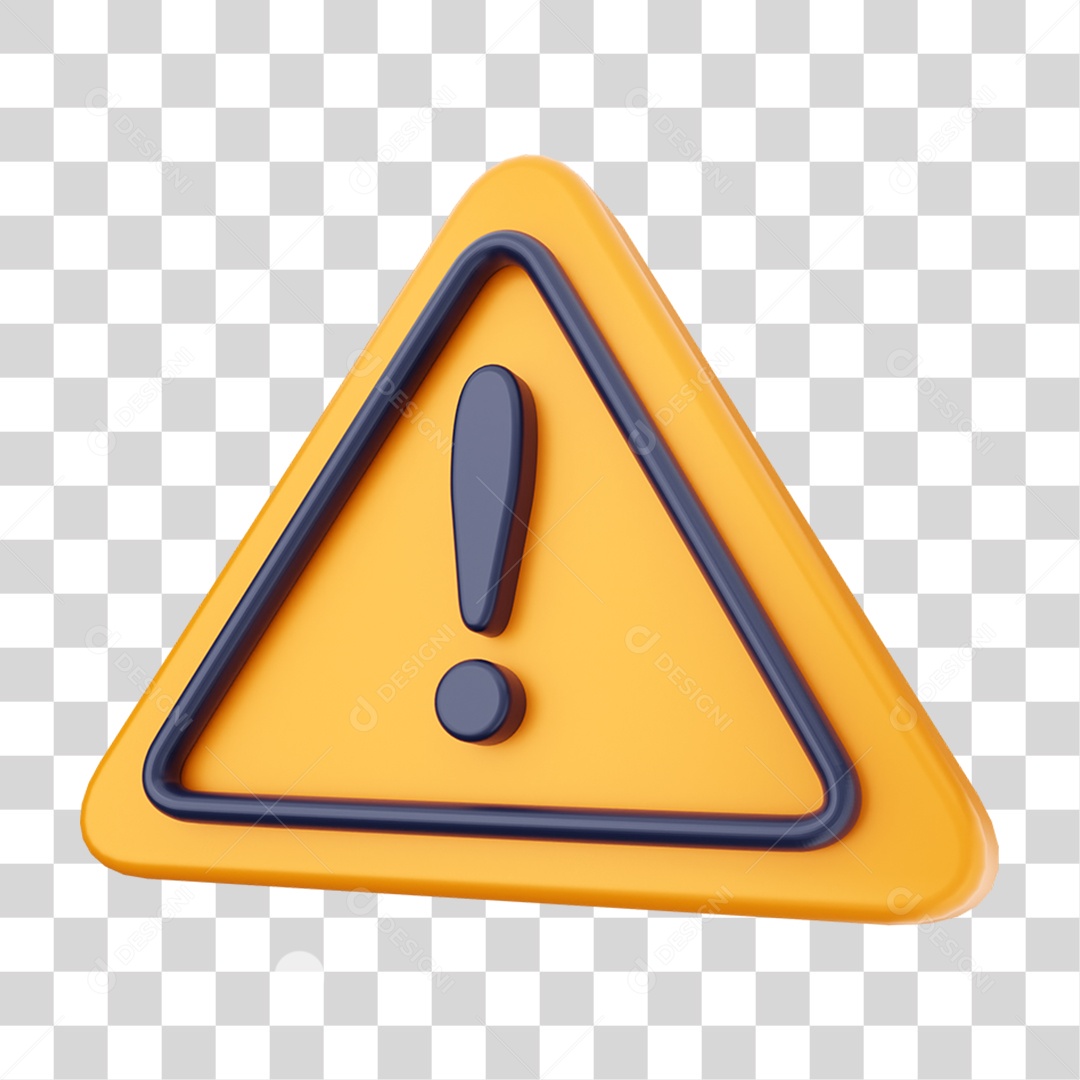 Elemento 3D Símbolo Para Composição PNG Transparente