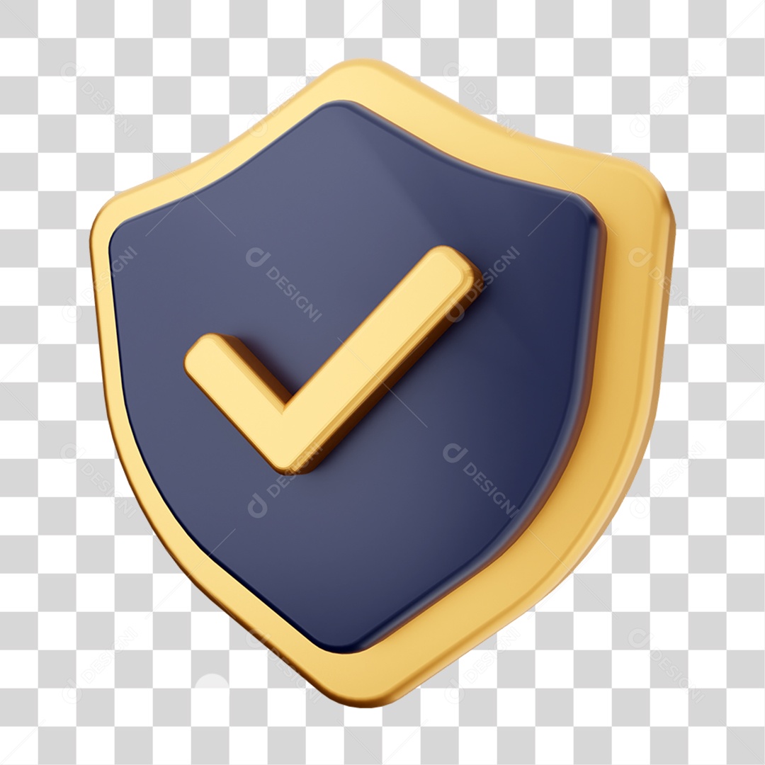 Elemento 3D Símbolo Para Composição PNG Transparente