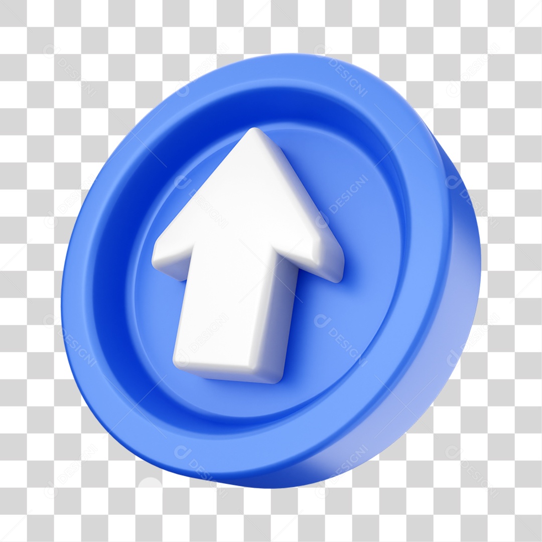 Elemento 3D Símbolo Para Composição PNG Transparente