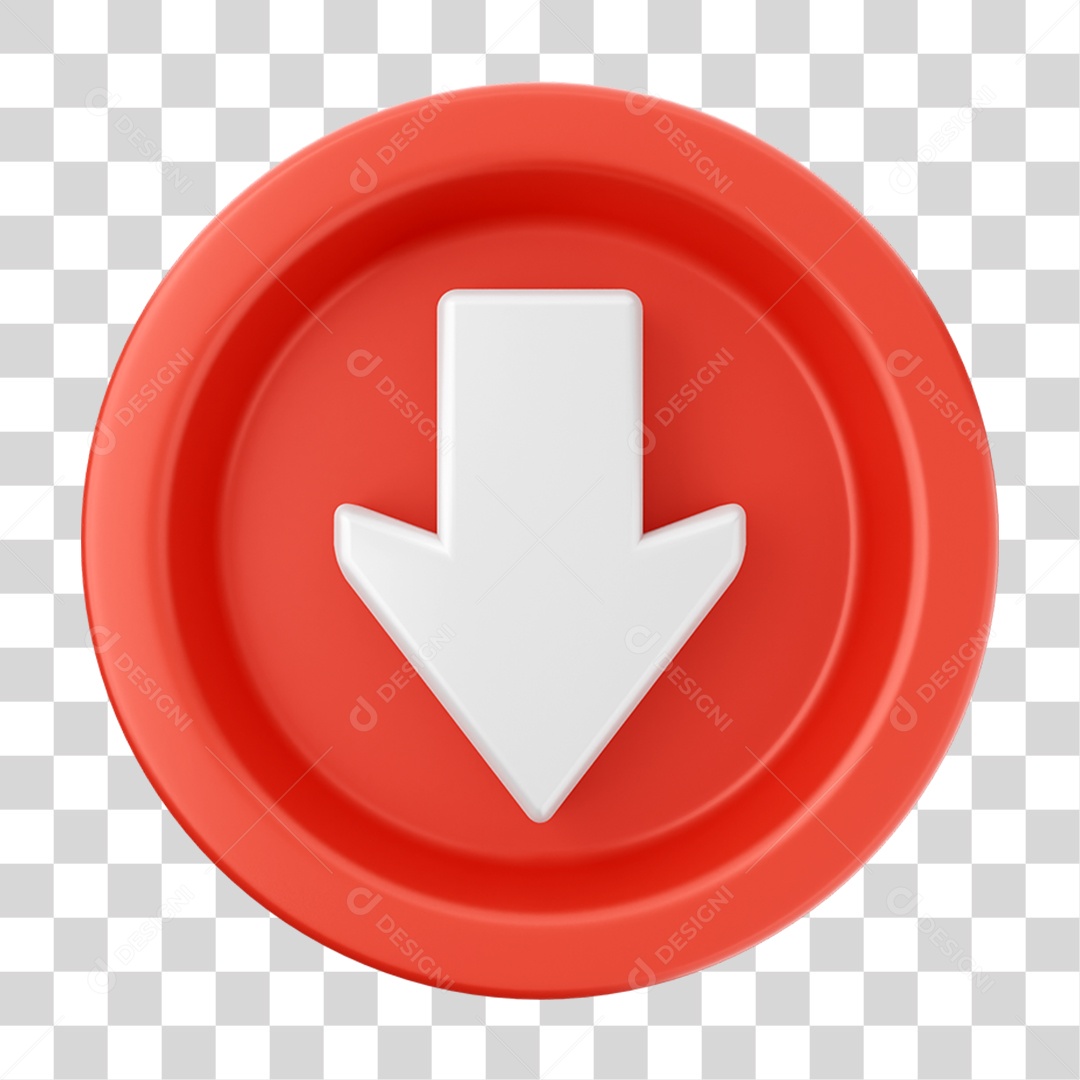 Elemento 3D Gráficos Negativos para Moeda Virtual PNG Transparente