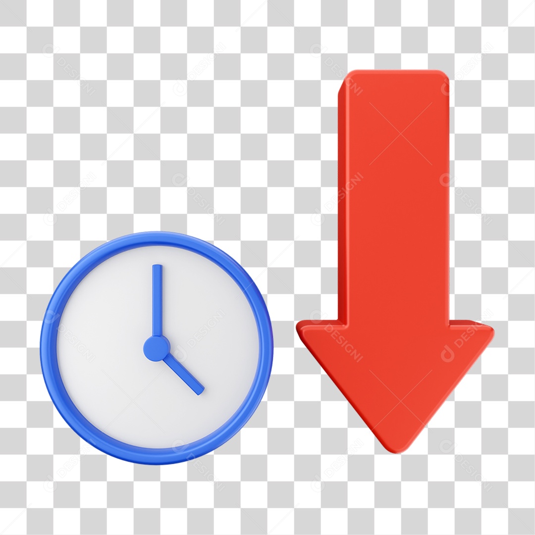 3D Negative Graphics Element for Transparent PNG Virtual Currency