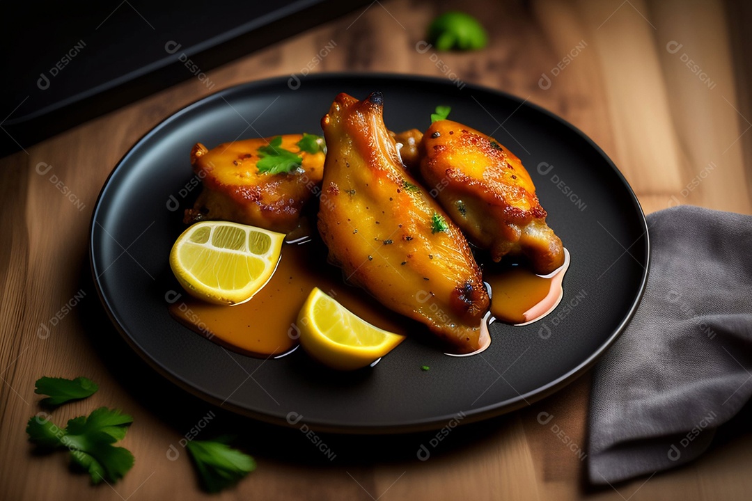 Delicioso frango ao molho