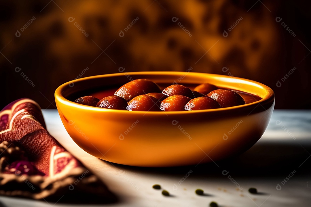 Gulab jamun comida típica da índia