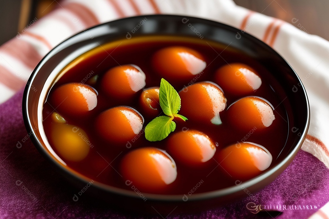 Gulab jamun comida típica da índia
