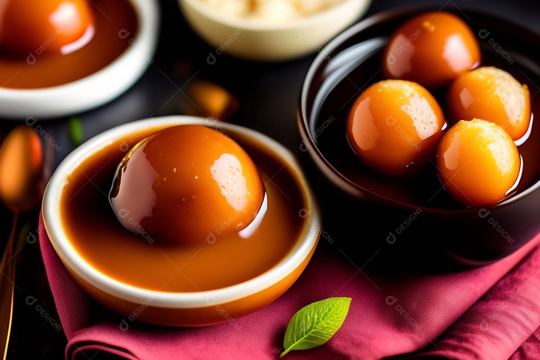 Gulab jamun comida típica da índia