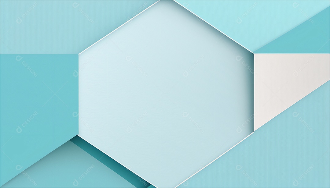 Modelo de plano de fundo de textura de papel vazio azul pastel, banner para publicidade. Formas geométricas retangulares recursos gráficos