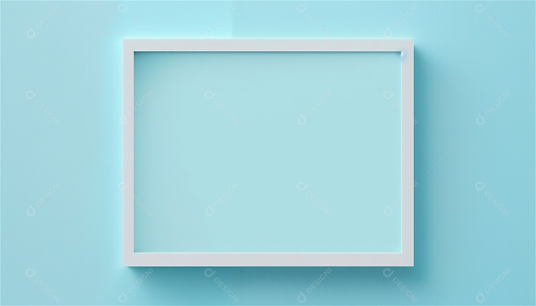 Modelo de plano de fundo de textura de papel vazio azul pastel, banner para publicidade. Formas geométricas retangulares recursos gráficos