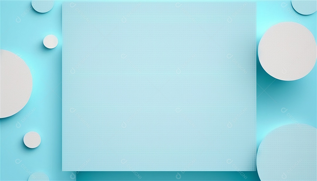 Modelo de plano de fundo de textura de papel vazio azul pastel, banner para publicidade. Formas geométricas retangulares recursos gráficos