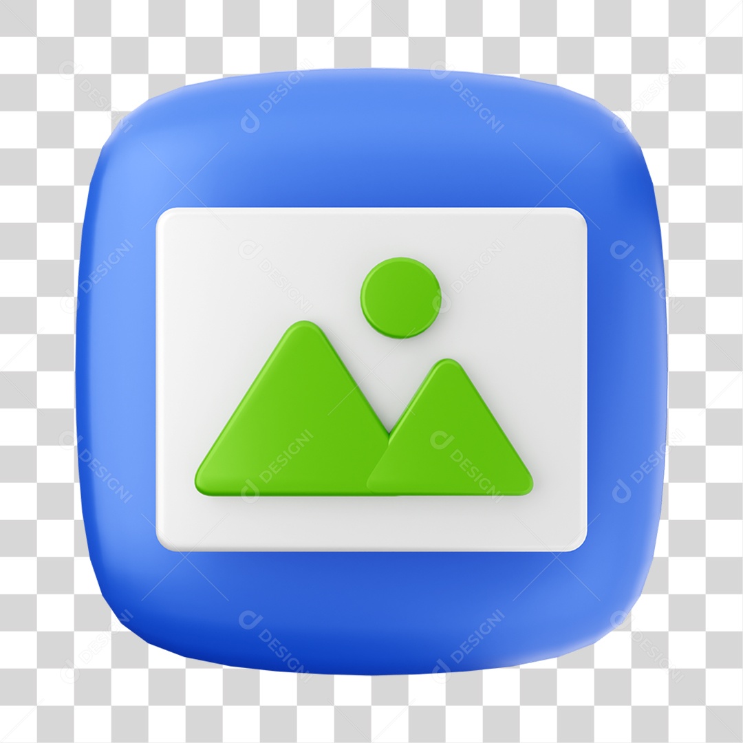 Ícone 3D Para Composição PNG Transparente