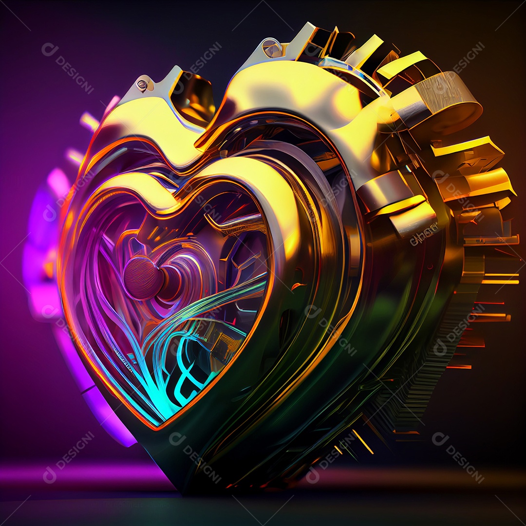 Coração artificial tecnológico