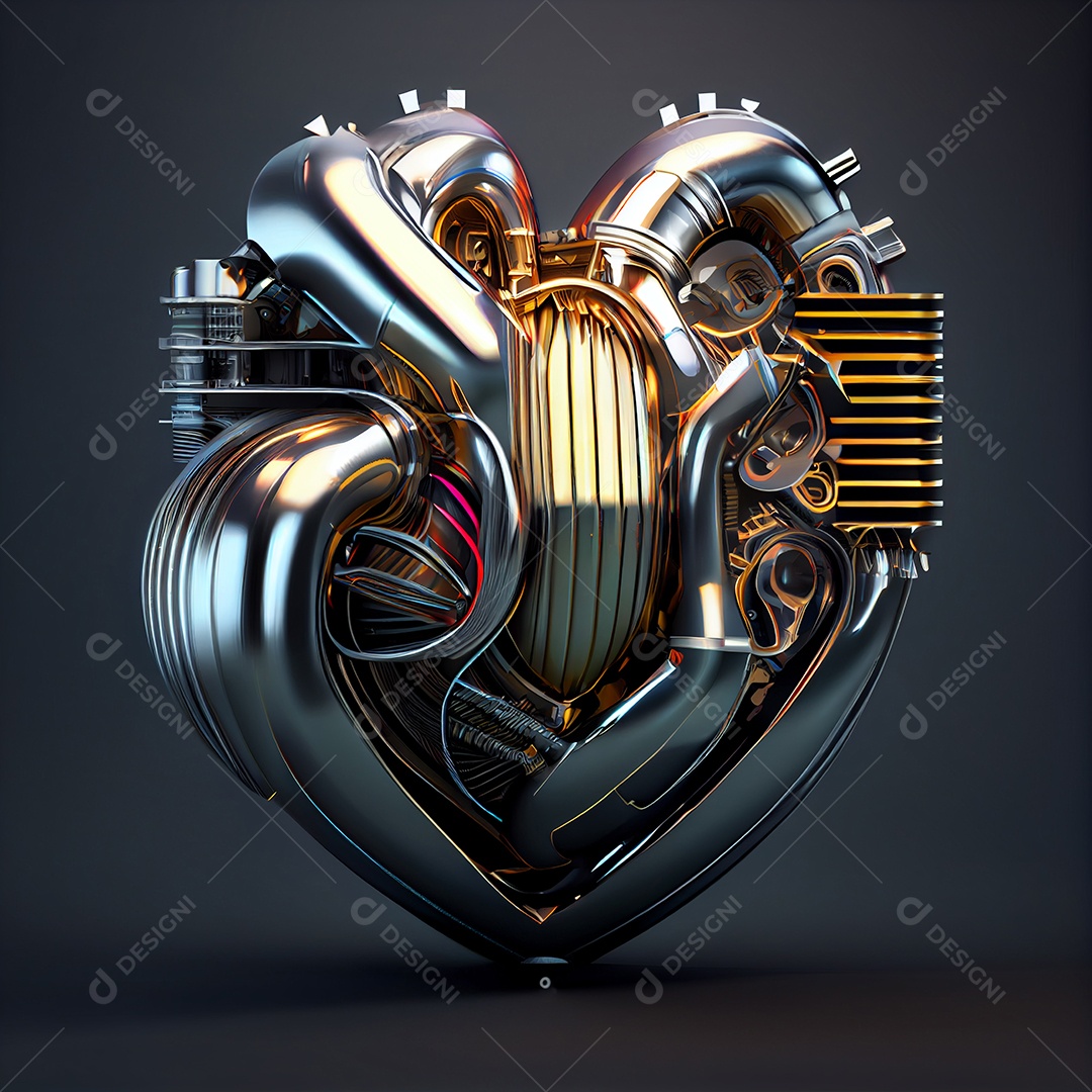 Coração artificial tecnologico