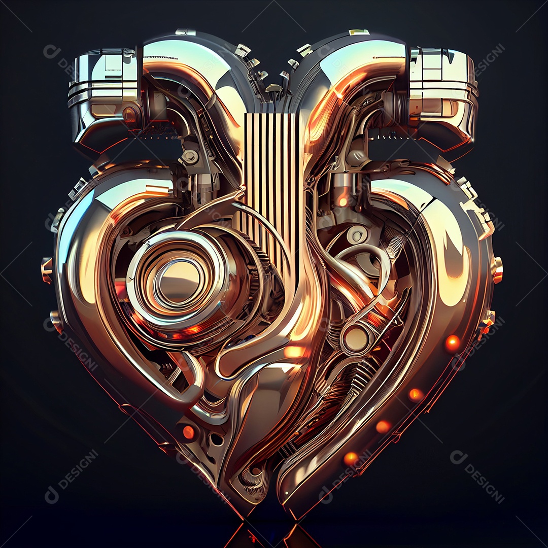 Coração artificial tecnológico