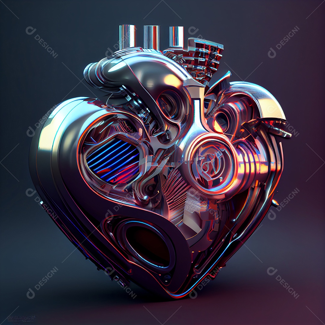 Coração artificial tecnológico