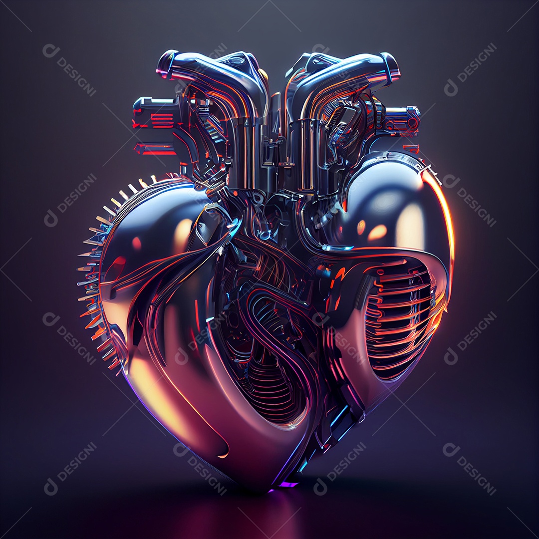 Coração artificial tecnológico