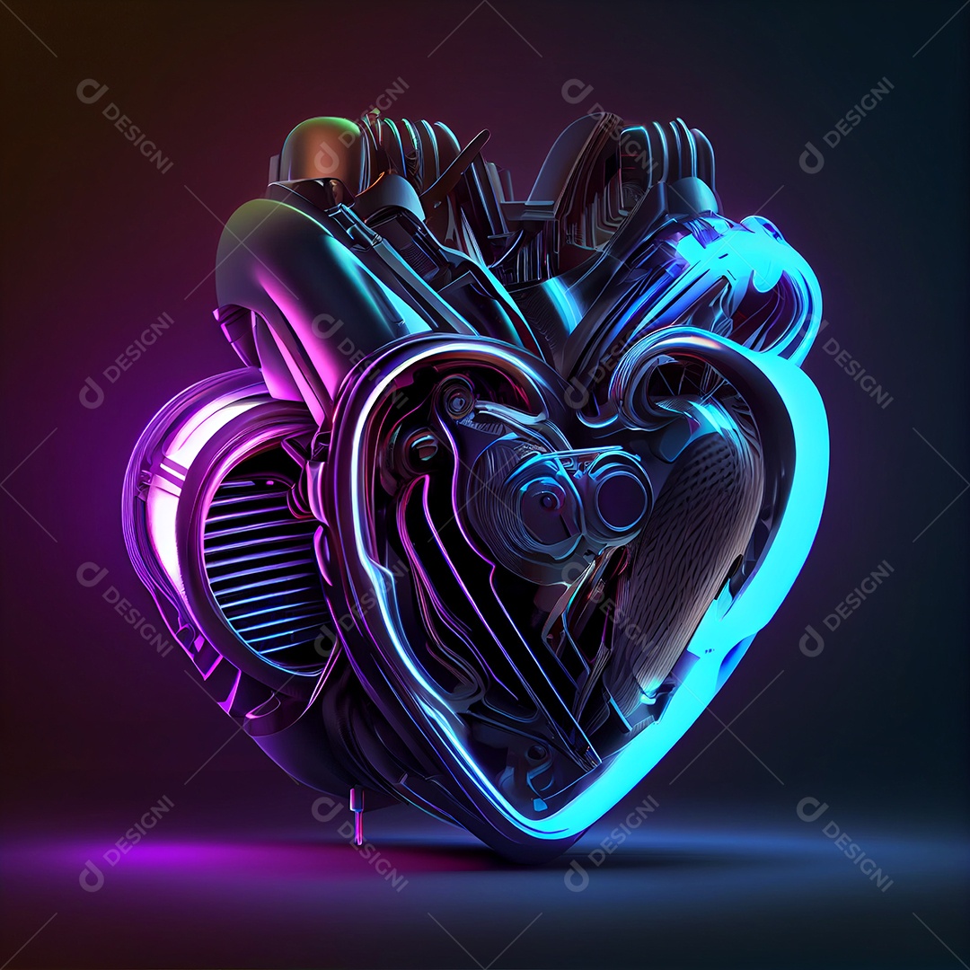 Coração artificial tecnológico