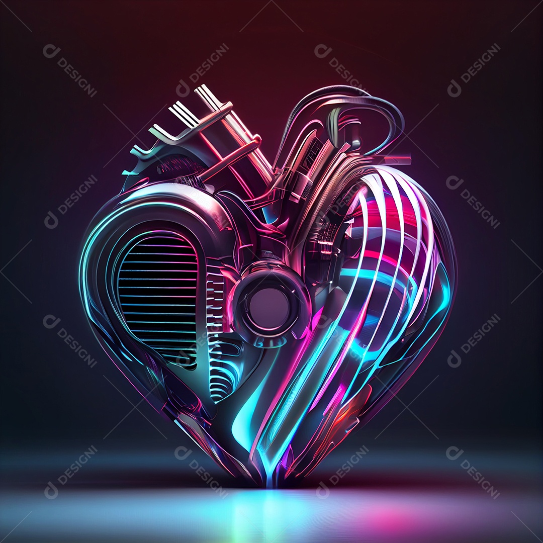 Coração artificial tecnológico