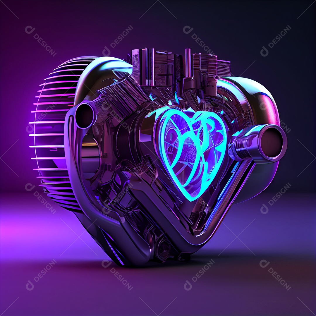 Coração artificial tecnológico