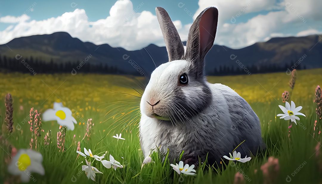 Coelhinho da Páscoa no Prado