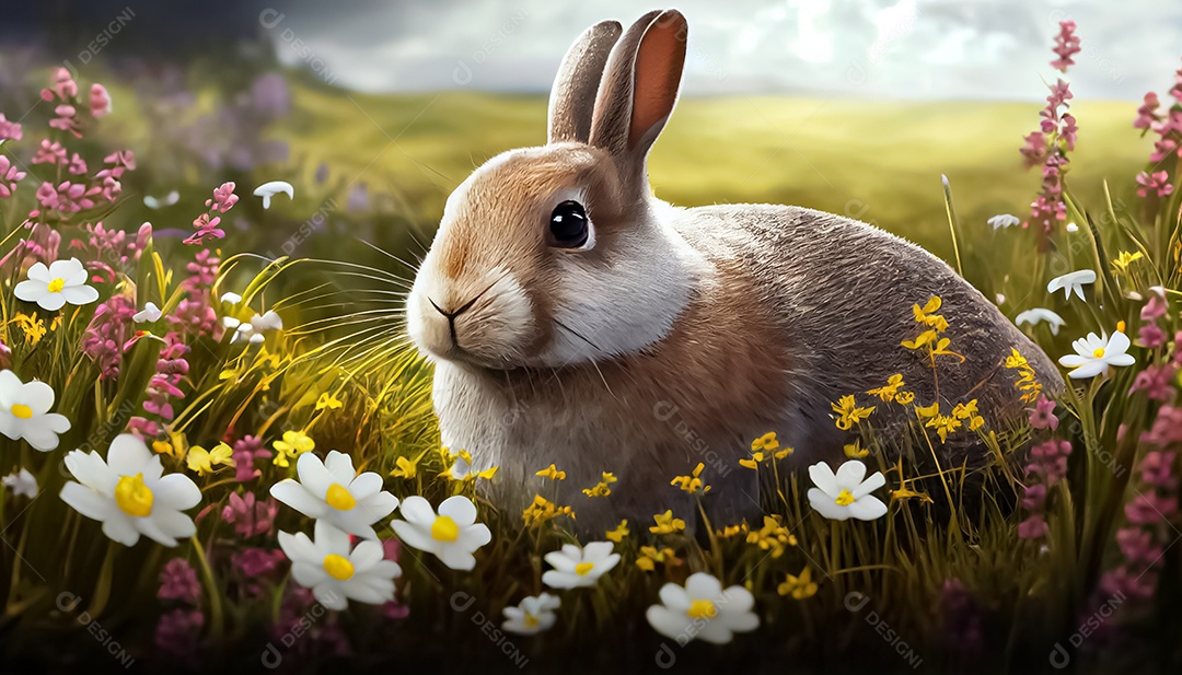 Coelhinho da Páscoa no Prado