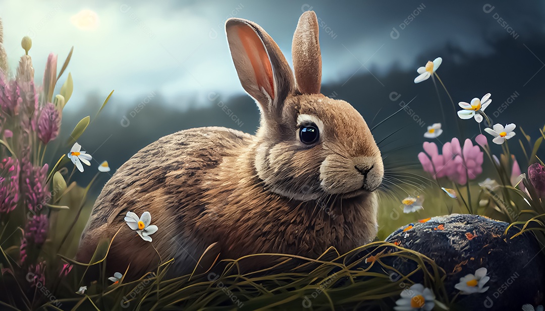 Coelhinho da Páscoa no Prado