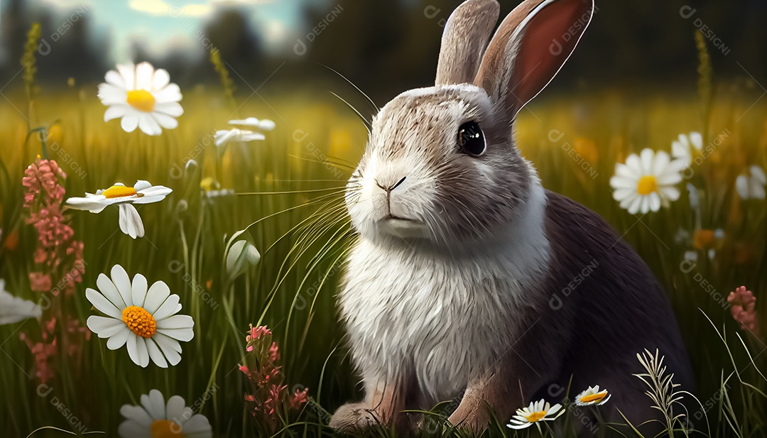 Coelhinho da Páscoa no Prado