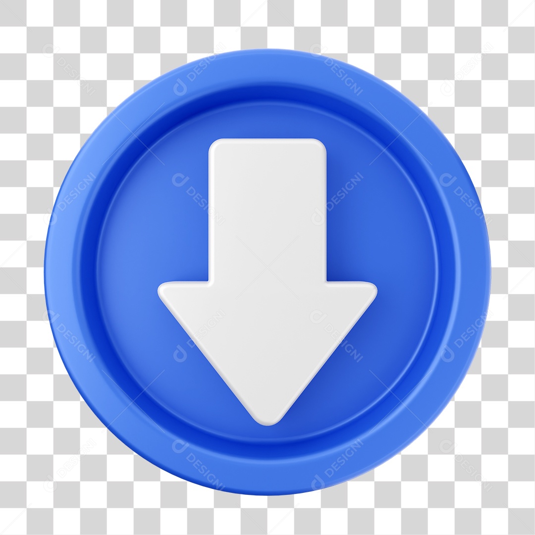 Elemento 3D Interface de usuário Recebimento para Composição PNG Transparente