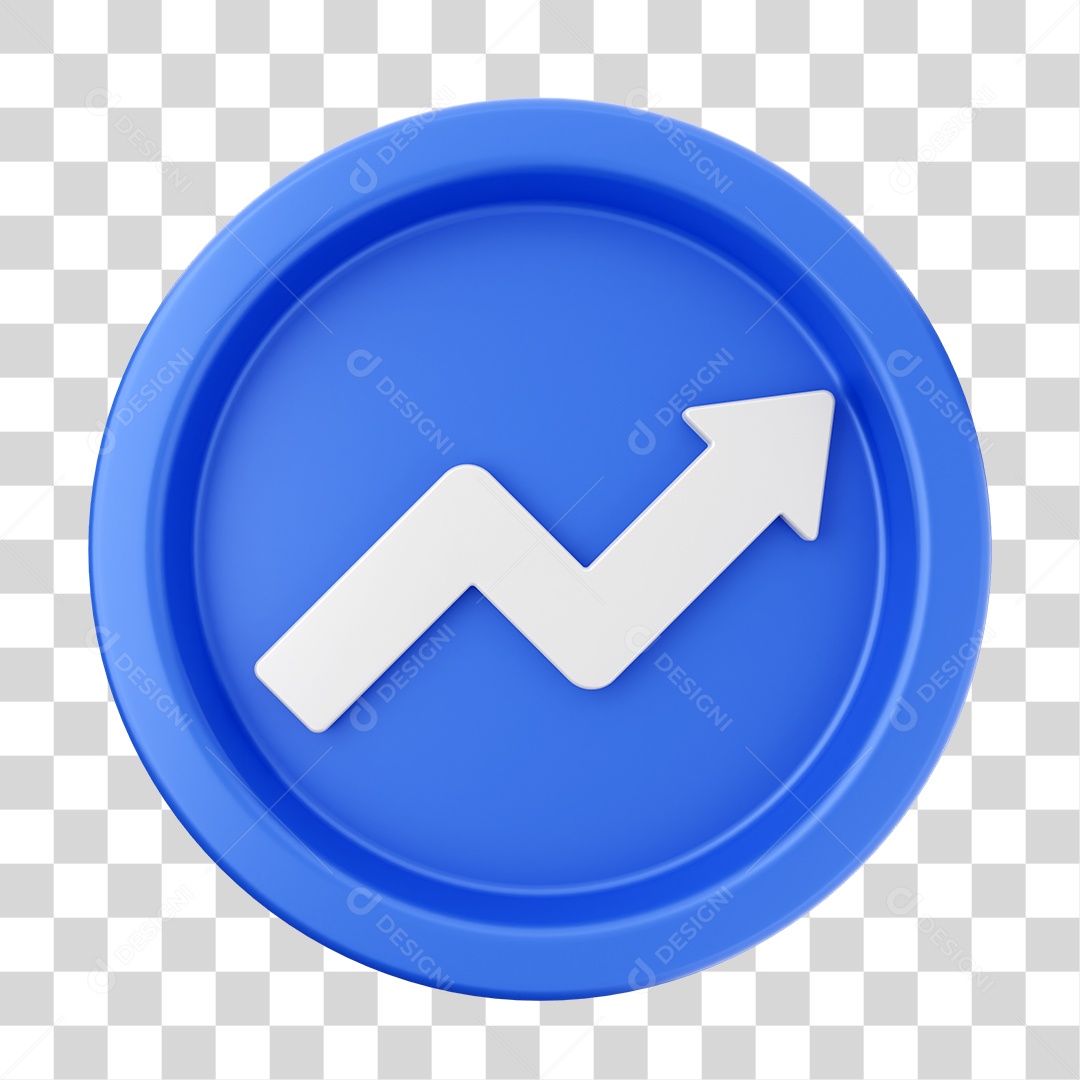 Elemento 3D Interface de usuário Gráficos para Composição PNG Transparente