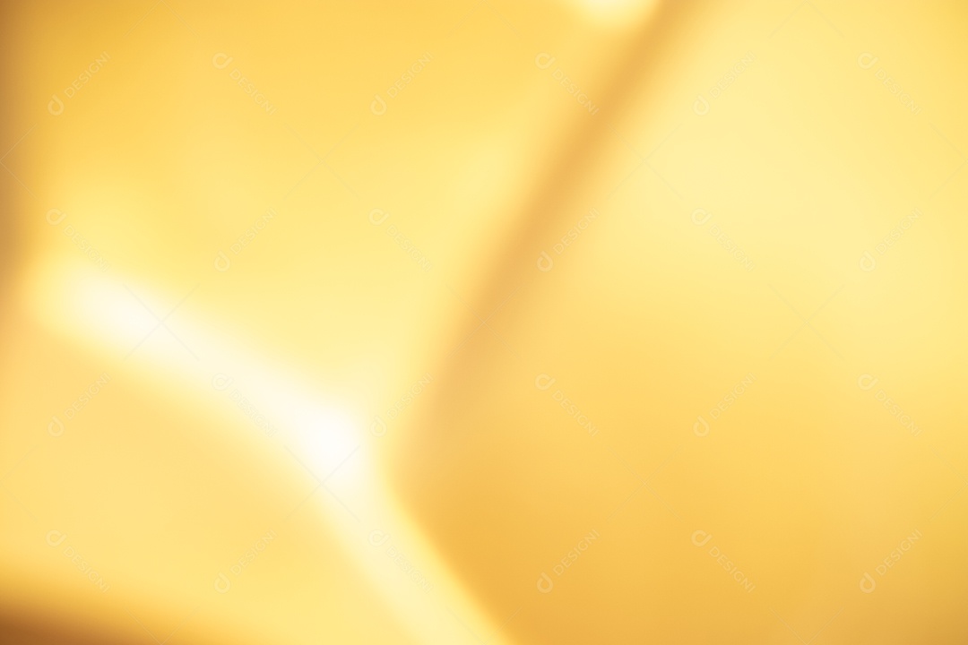 Textura gradiente de roupa de cama amarela estilo de curva turva de tecido de luxo abstrato, roupa de cama enrugada e sombras douradas, plano de fundo