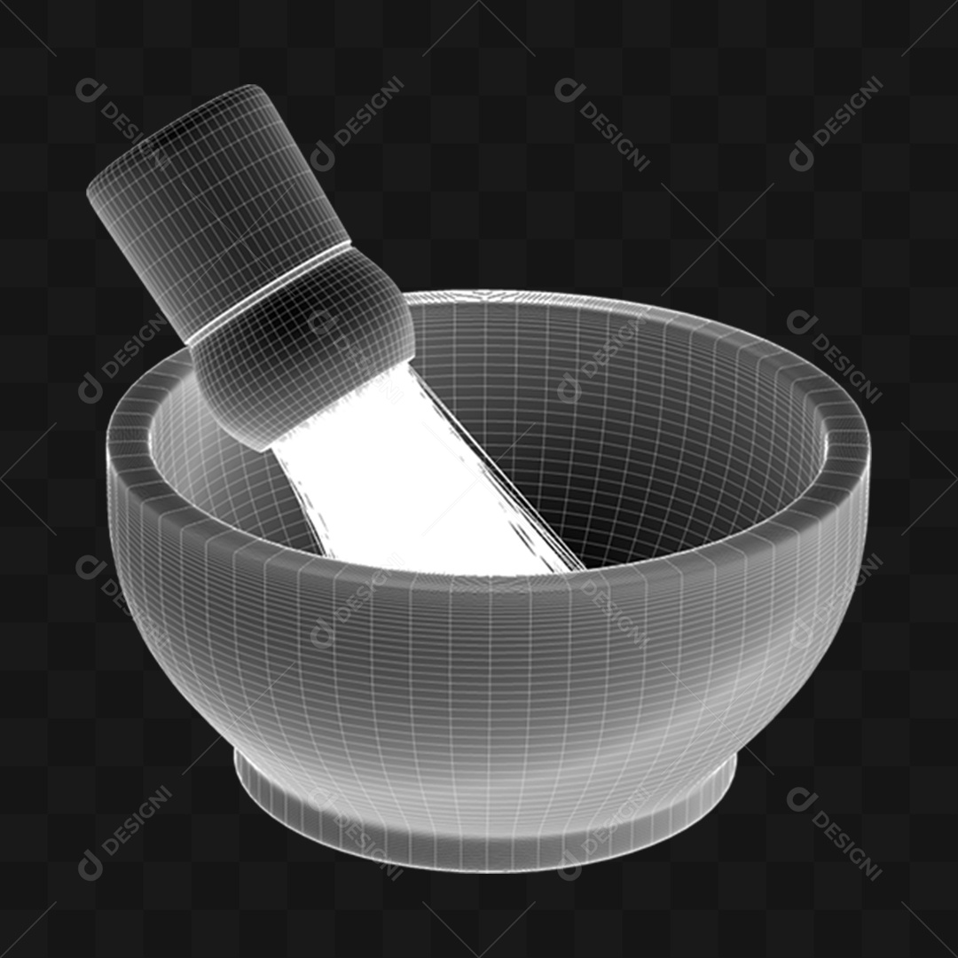 Pincel de Barbeiro - Modelo 3D