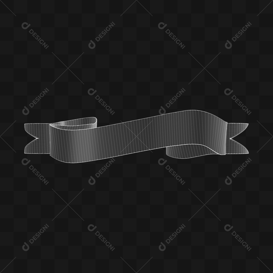 Ribbon Laço - Modelo 3D