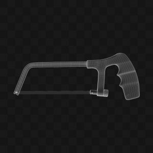 Serra de Corte - Modelo 3D