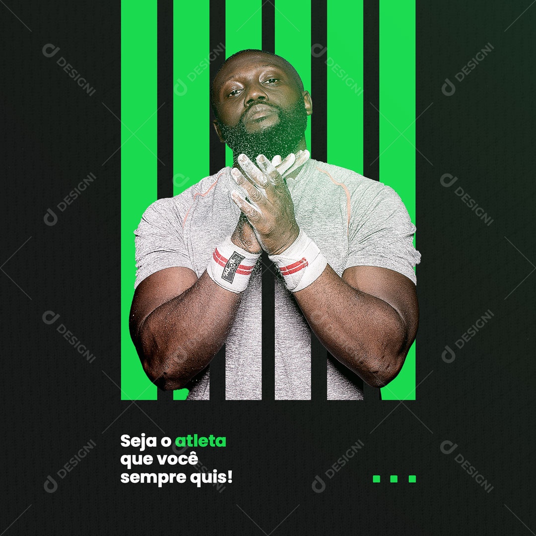 Loja de Artigos Esportivos Social Media PSD Editável