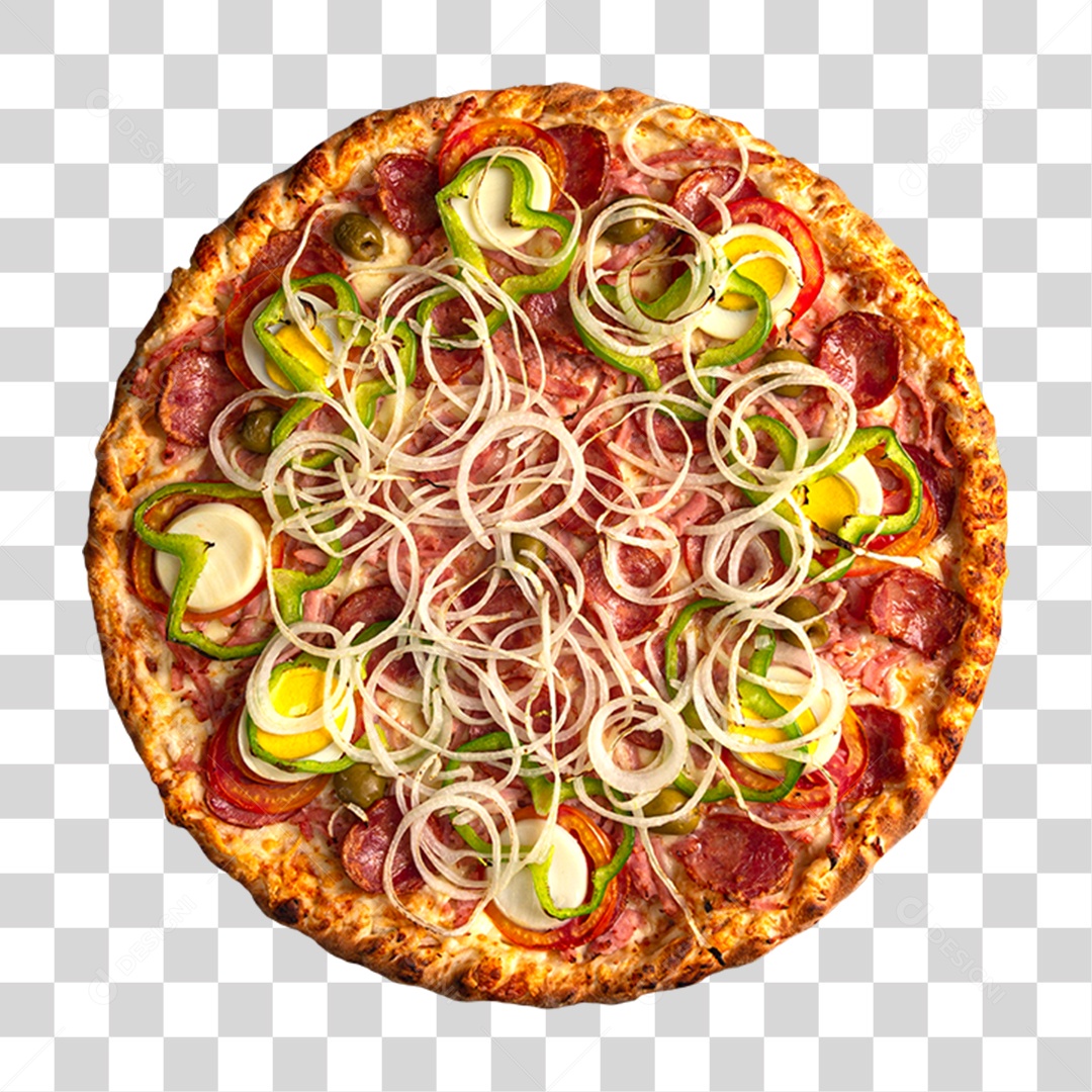 Deliciosa Pizza Fundo PNG Transparente