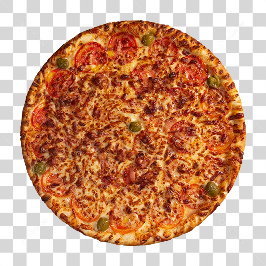 Deliciosa Pizza Fundo PNG Transparente