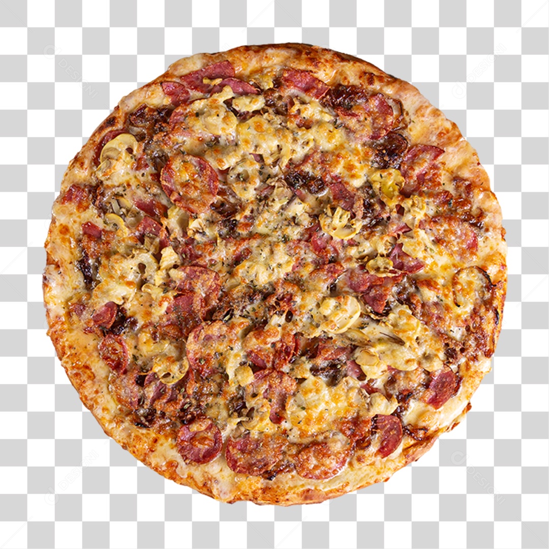 Deliciosa Pizza Fundo PNG Transparente