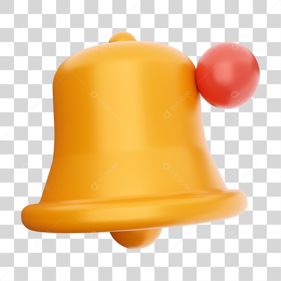 Elemento 3D Ícone de Mídia Social PNG Transparente