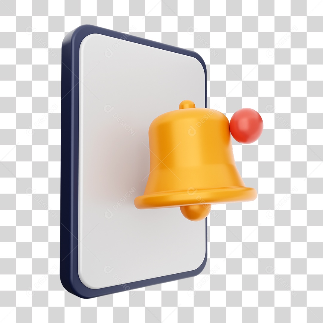 Elemento 3D Ícone de Mídia Social PNG Transparente