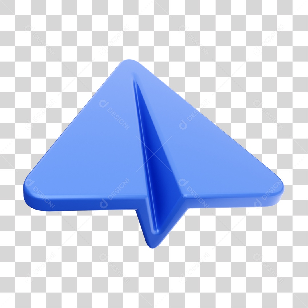 Elemento 3D Ícone de Mídia Social PNG Transparente