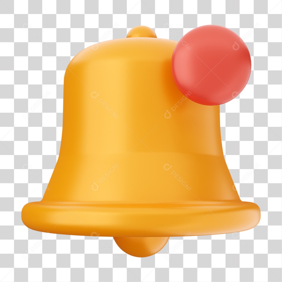 Elemento 3D Ícone de Mídia Social PNG Transparente