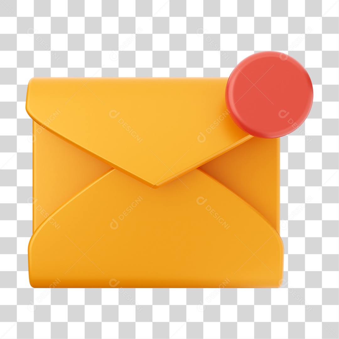 Elemento 3D Ícone de Mídia Social PNG Transparente