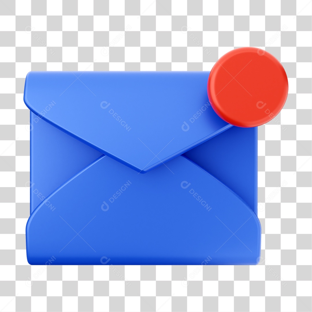 Elemento 3D Ícone de Mídia Social PNG Transparente