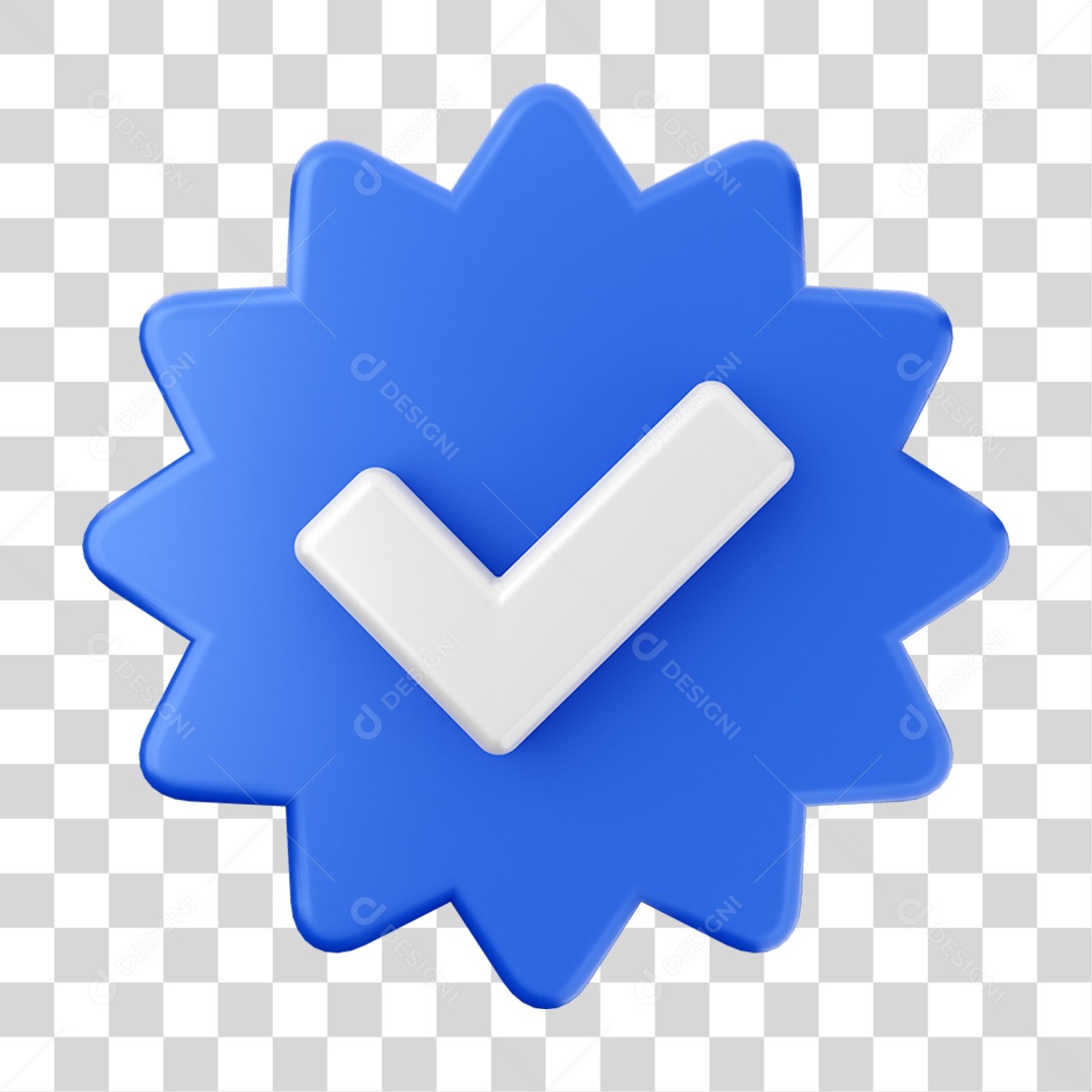 Elemento 3D Ícone de Mídia Social PNG Transparente