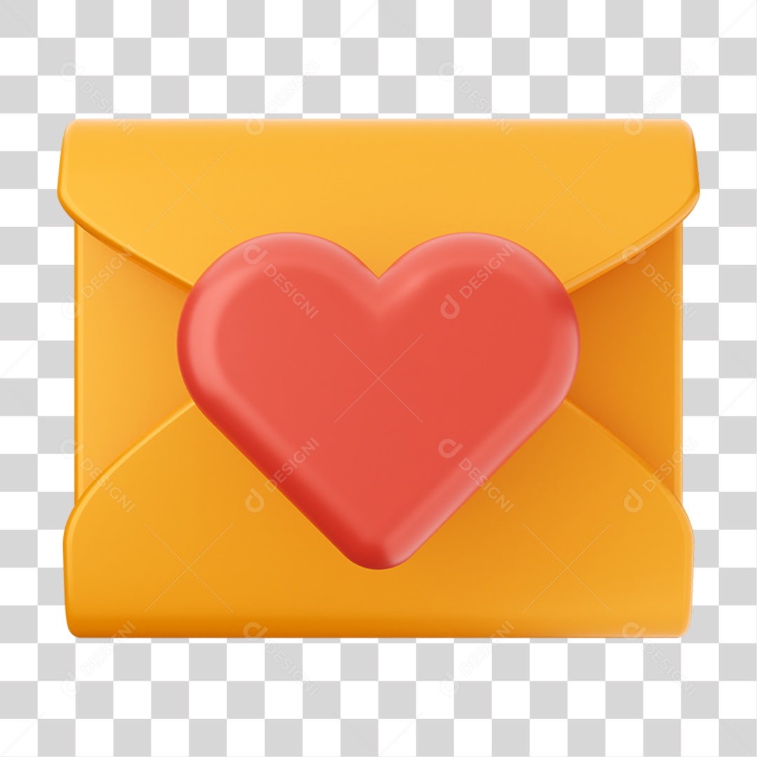 Elemento 3D Ícone de Mídia Social PNG Transparente