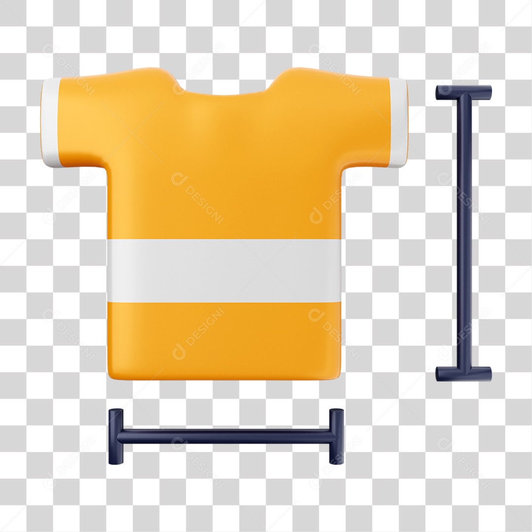 Elemento 3D Ícone de Compras On-line PNG Transparente