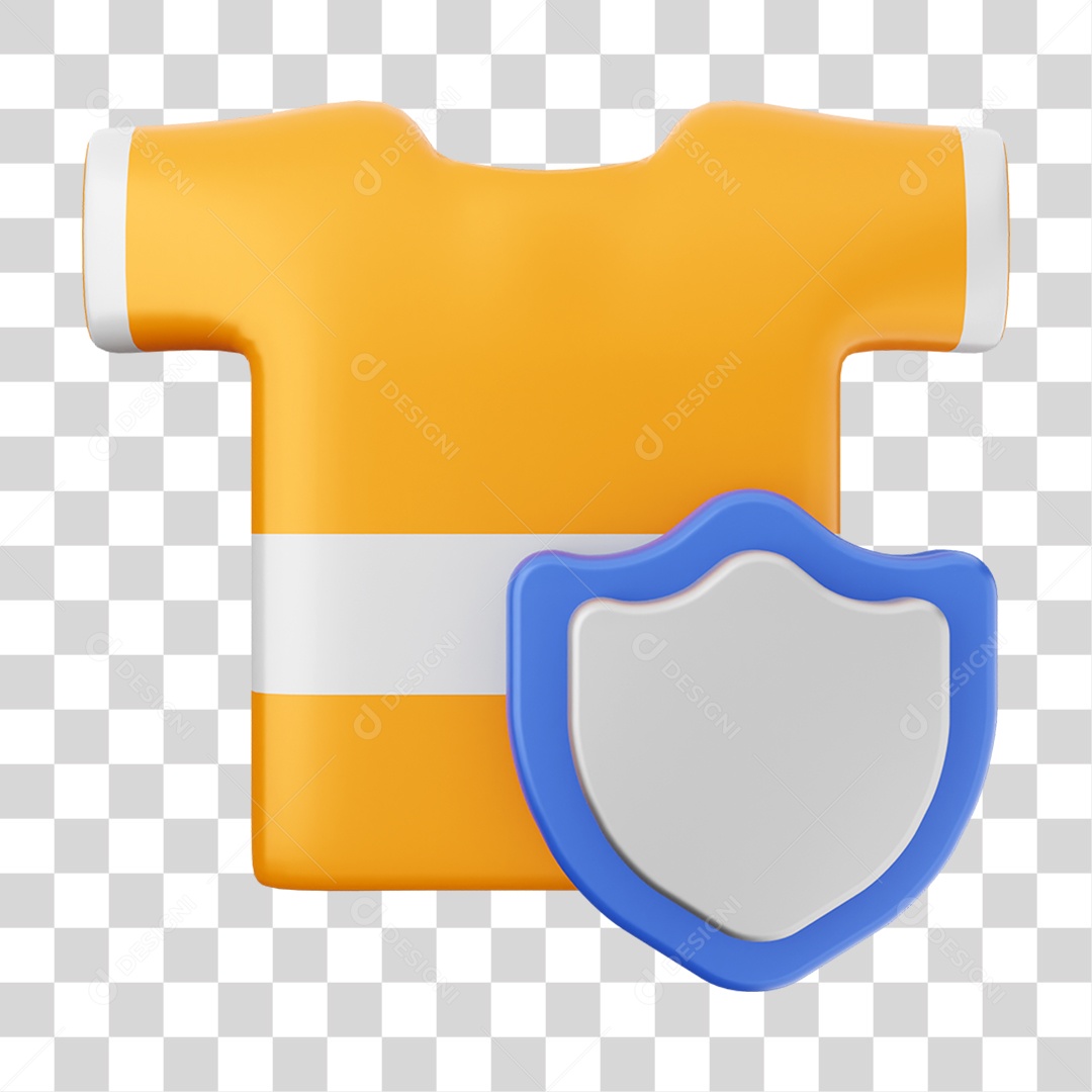 Elemento 3D Ícone de Compras On-line PNG Transparente