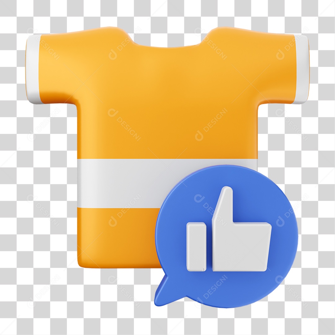 Elemento 3D Ícone de Compras On-line PNG Transparente