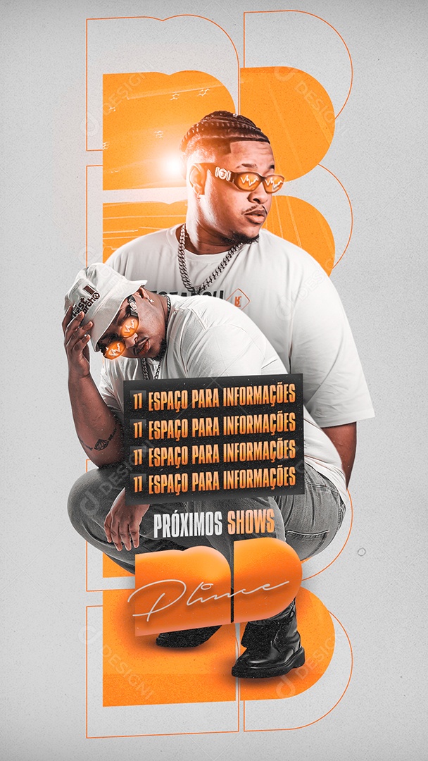 Flyer Agenda Dj Story Social Media PSD Editável