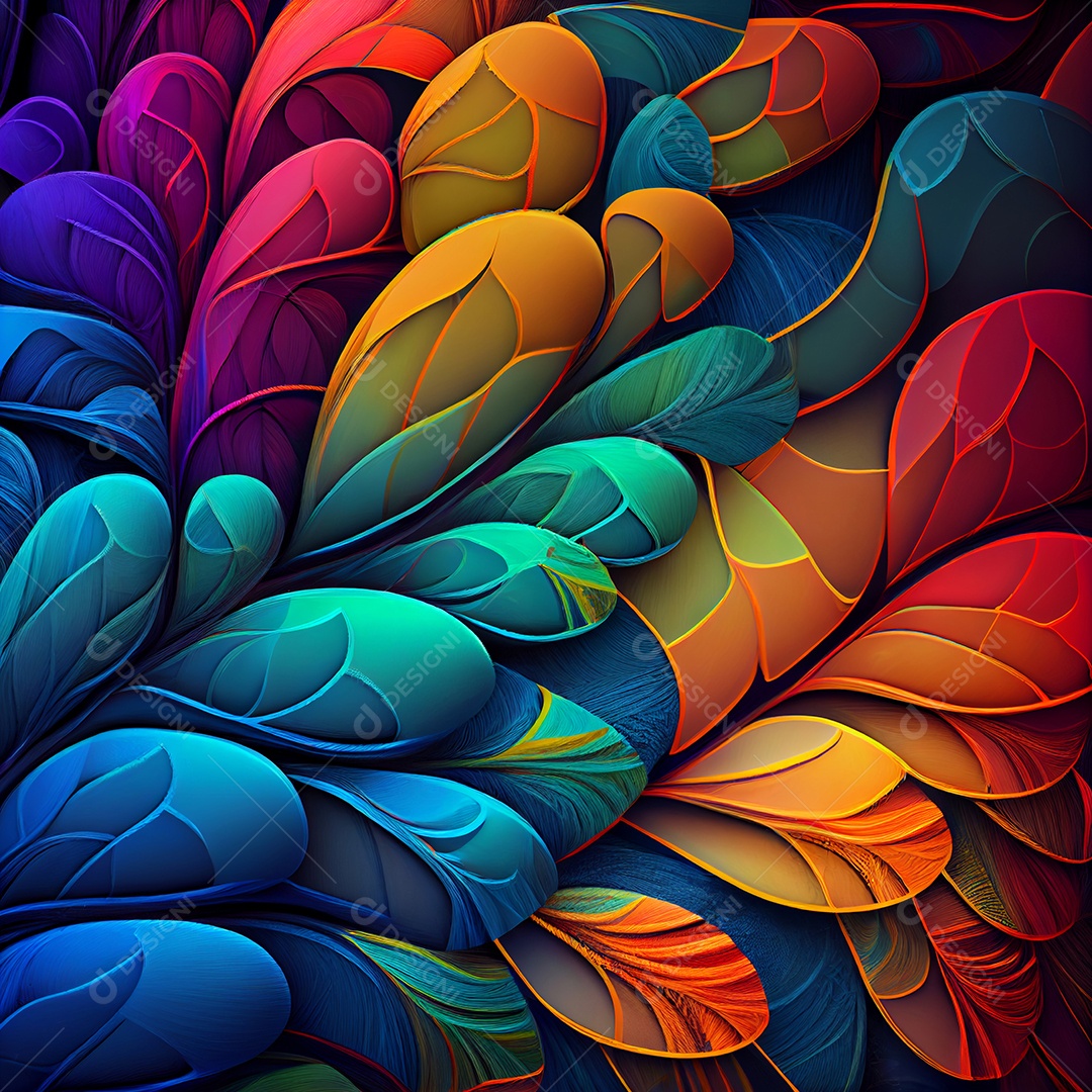 Fundo textura vibrante colorida